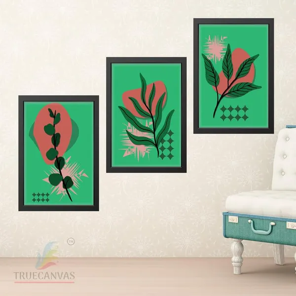 Black__Abstract_Hd_Print_Painting_Set_Of_3_With_Frame_|_For_Home,_Living_Room_Gallery_&_Office,_Black_Frame,_Size_-_13.50_X_19.50_Inch,_Sf355
