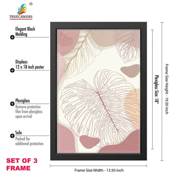 Black__Abstract_Hd_Print_Painting_Set_Of_3_With_Frame_|_For_Home,_Living_Room_Gallery_&_Office,_Black_Frame,_Size_-_13.50_X_19.50_Inch,_Sf356