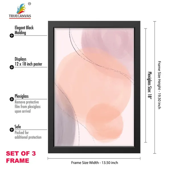 Black__Abstract_Hd_Print_Painting_Set_Of_3_With_Frame_|_For_Home,_Living_Room_Gallery_&_Office,_Black_Frame,_Size_-_13.50_X_19.50_Inch,_Sf358