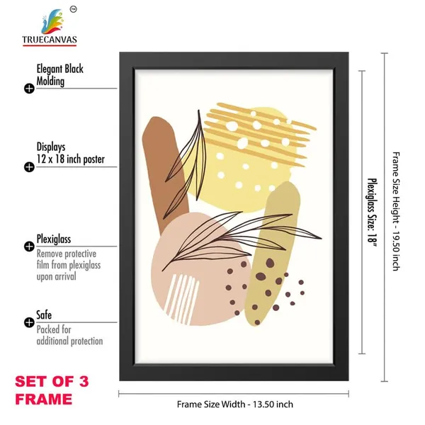 Black__Abstract_Hd_Print_Painting_Set_Of_3_With_Frame_|_For_Home,_Living_Room_Gallery_&_Office,_Black_Frame,_Size_-_13.50_X_19.50_Inch,_Sf359