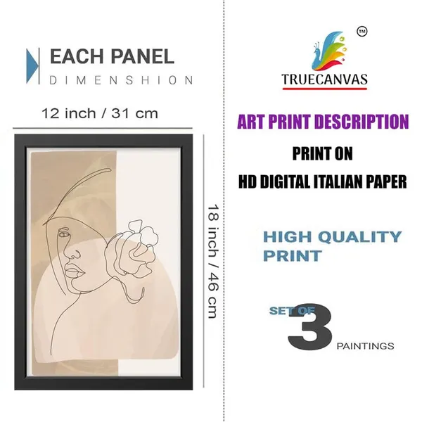 Black__Abstract_Hd_Print_Painting_Set_Of_3_With_Frame_|_For_Home,_Living_Room_Gallery_&_Office,_Black_Frame,_Size_-_13.50_X_19.50_Inch,_Sf360