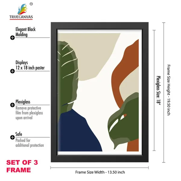 Black__Abstract_Hd_Print_Painting_Set_Of_3_With_Frame_|_For_Home,_Living_Room_Gallery_&_Office,_Black_Frame,_Size_-_13.50_X_19.50_Inch,_Sf363