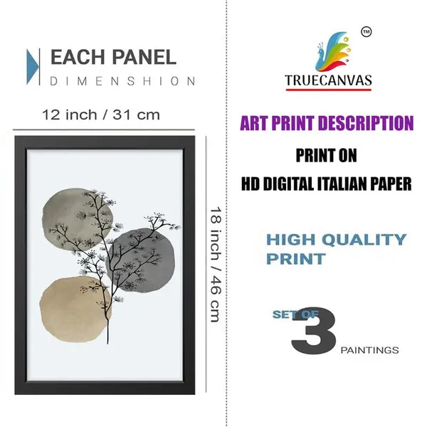 Black__Abstract_Hd_Print_Painting_Set_Of_3_With_Frame_|_For_Home,_Living_Room_Gallery_&_Office,_Black_Frame,_Size_-_13.50_X_19.50_Inch,_Sf367