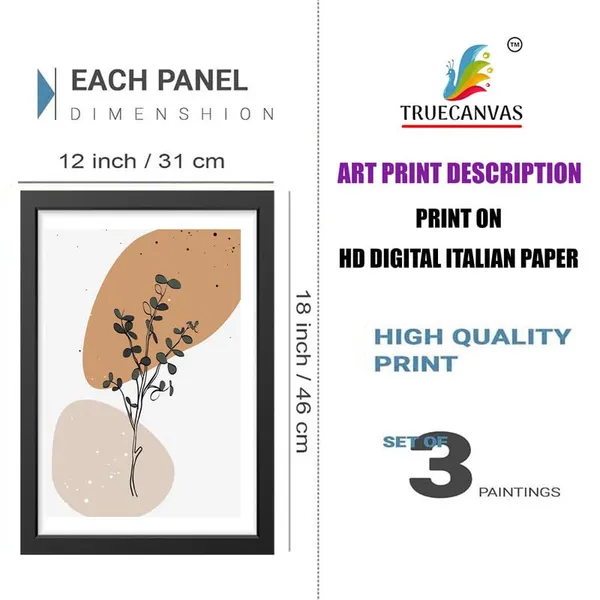 Black__Abstract_Hd_Print_Painting_Set_Of_3_With_Frame_|_For_Home,_Living_Room_Gallery_&_Office,_Black_Frame,_Size_-_13.50_X_19.50_Inch,_Sf368