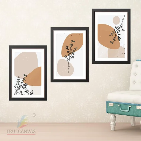 Black__Abstract_Hd_Print_Painting_Set_Of_3_With_Frame_|_For_Home,_Living_Room_Gallery_&_Office,_Black_Frame,_Size_-_13.50_X_19.50_Inch,_Sf368