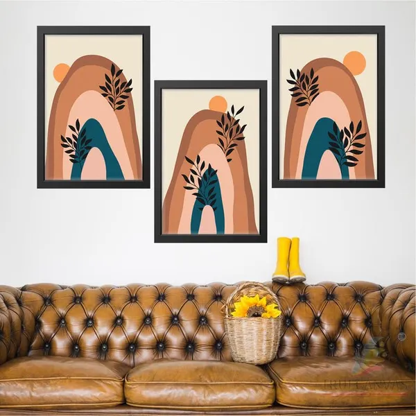 Black__Abstract_Hd_Print_Painting_Set_Of_3_With_Frame_|_For_Home,_Living_Room_Gallery_&_Office,_Black_Frame,_Size_-_13.50_X_19.50_Inch,_Sf371