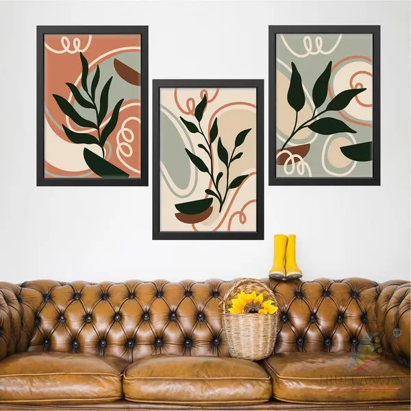 Black__Abstract_Hd_Print_Painting_Set_Of_3_With_Frame_|_For_Home,_Living_Room_Gallery_&_Office,_Black_Frame,_Size_-_13.50_X_19.50_Inch,_Sf374