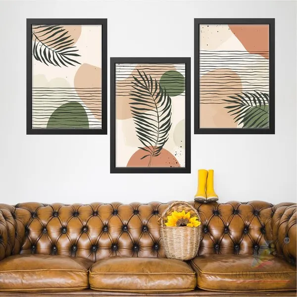 Black__Abstract_Hd_Print_Painting_Set_Of_3_With_Frame_|_For_Home,_Living_Room_Gallery_&_Office,_Black_Frame,_Size_-_13.50_X_19.50_Inch,_Sf377