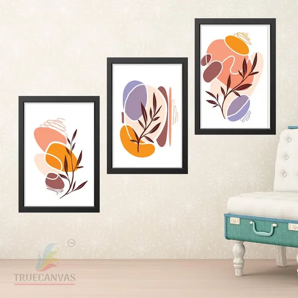 Black__Abstract_Hd_Print_Painting_Set_Of_3_With_Frame_|_For_Home,_Living_Room_Gallery_&_Office,_Black_Frame,_Size_-_13.50_X_19.50_Inch,_Sf378
