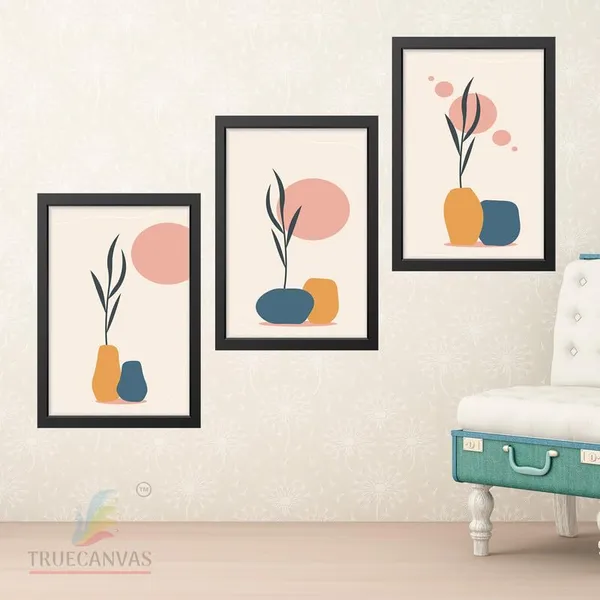 Black__Abstract_Hd_Print_Painting_Set_Of_3_With_Frame_|_For_Home,_Living_Room_Gallery_&_Office,_Black_Frame,_Size_-_13.50_X_19.50_Inch,_Sf381