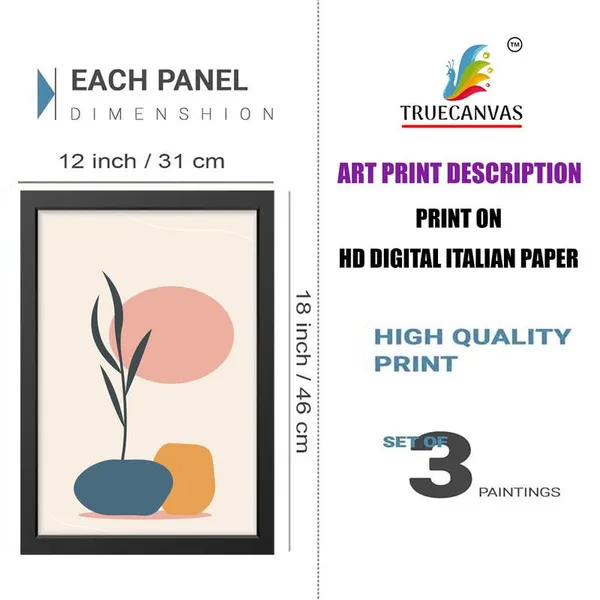 Black__Abstract_Hd_Print_Painting_Set_Of_3_With_Frame_|_For_Home,_Living_Room_Gallery_&_Office,_Black_Frame,_Size_-_13.50_X_19.50_Inch,_Sf381
