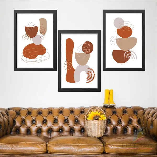 Black__Abstract_Hd_Print_Painting_Set_Of_3_With_Frame_|_For_Home,_Living_Room_Gallery_&_Office,_Black_Frame,_Size_-_13.50_X_19.50_Inch,_Sf384