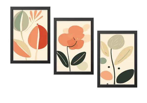 Multicolor_Abstract_Hd_Print_Painting_Set_Of_3_With_Frame_|_For_Home,_Living_Room_Gallery_&_Office,_Black_Frame,_Size_-_13.50_X_19.50_Inch,_Sf386