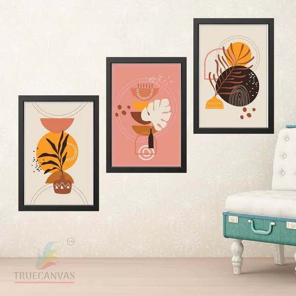 Black__Abstract_Hd_Print_Painting_Set_Of_3_With_Frame_|_For_Home,_Living_Room_Gallery_&_Office,_Black_Frame,_Size_-_13.50_X_19.50_Inch,_Sf388
