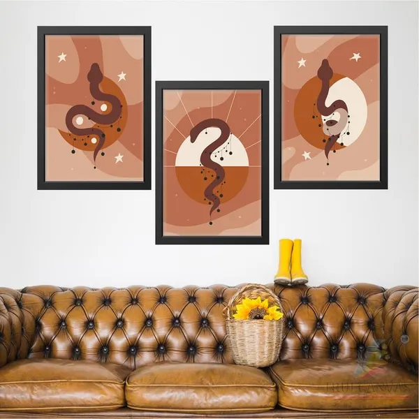 Black__Abstract_Hd_Print_Painting_Set_Of_3_With_Frame_|_For_Home,_Living_Room_Gallery_&_Office,_Black_Frame,_Size_-_13.50_X_19.50_Inch,_Sf389