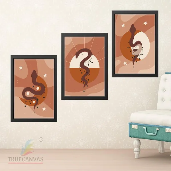 Black__Abstract_Hd_Print_Painting_Set_Of_3_With_Frame_|_For_Home,_Living_Room_Gallery_&_Office,_Black_Frame,_Size_-_13.50_X_19.50_Inch,_Sf389