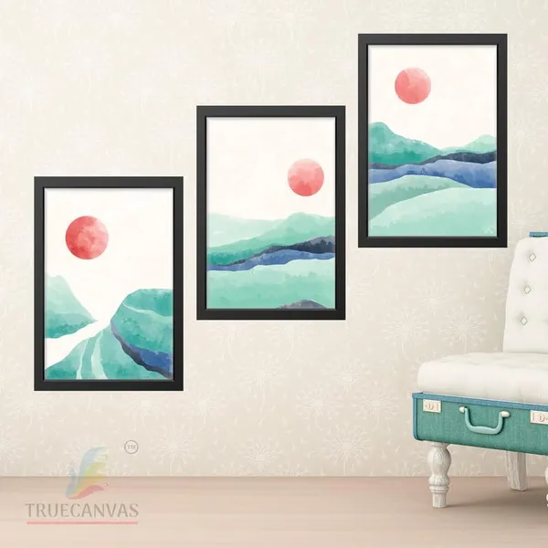 Black__Abstract_Hd_Print_Painting_Set_Of_3_With_Frame_|_For_Home,_Living_Room_Gallery_&_Office,_Black_Frame,_Size_-_13.50_X_19.50_Inch,_Sf390