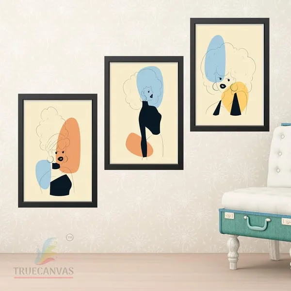 Black__Abstract_Hd_Print_Painting_Set_Of_3_With_Frame_|_For_Home,_Living_Room_Gallery_&_Office,_Black_Frame,_Size_-_13.50_X_19.50_Inch,_Sf395