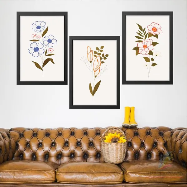 Black__Abstract_Hd_Print_Painting_Set_Of_3_With_Frame_|_For_Home,_Living_Room_Gallery_&_Office,_Black_Frame,_Size_-_13.50_X_19.50_Inch,_Sf399