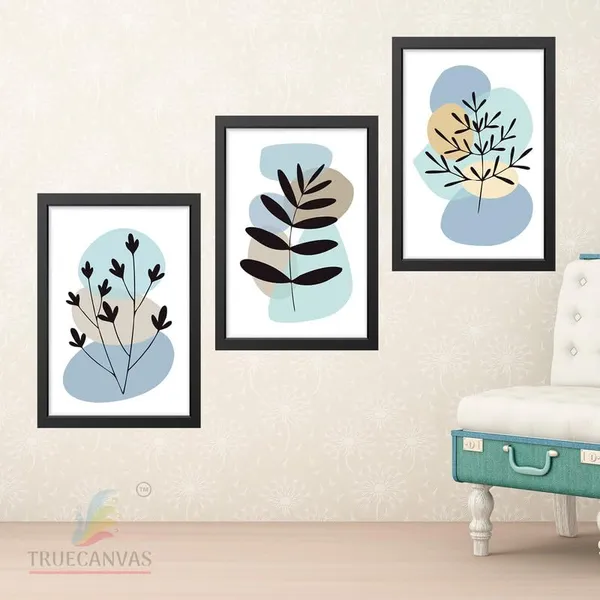 Black__Abstract_Hd_Print_Painting_Set_Of_3_With_Frame_|_For_Home,_Living_Room_Gallery_&_Office,_Black_Frame,_Size_-_13.50_X_19.50_Inch,_Sf403