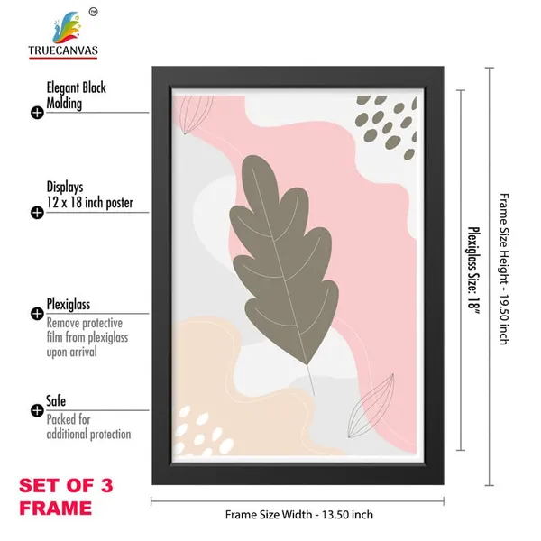 Black__Abstract_Hd_Print_Painting_Set_Of_3_With_Frame_|_For_Home,_Living_Room_Gallery_&_Office,_Black_Frame,_Size_-_13.50_X_19.50_Inch,_Sf404