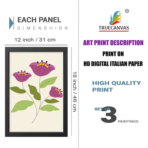 Black__Abstract_Hd_Print_Painting_Set_Of_3_With_Frame_|_For_Home,_Living_Room_Gallery_&_Office,_Black_Frame,_Size_-_13.50_X_19.50_Inch,_Sf405