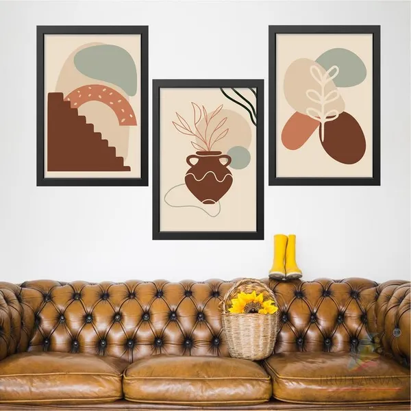 Black__Abstract_Hd_Print_Painting_Set_Of_3_With_Frame_|_For_Home,_Living_Room_Gallery_&_Office,_Black_Frame,_Size_-_13.50_X_19.50_Inch,_Sf407