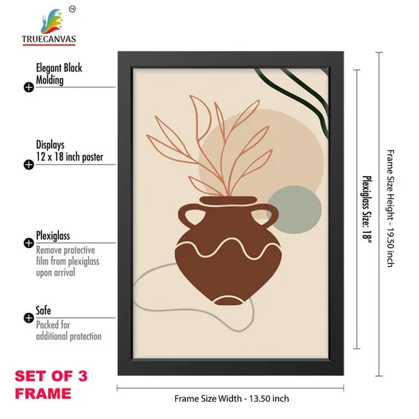 Black__Abstract_Hd_Print_Painting_Set_Of_3_With_Frame_|_For_Home,_Living_Room_Gallery_&_Office,_Black_Frame,_Size_-_13.50_X_19.50_Inch,_Sf407