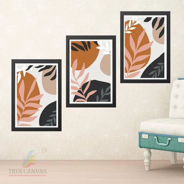 Black__Abstract_Hd_Print_Painting_Set_Of_3_With_Frame_|_For_Home,_Living_Room_Gallery_&_Office,_Black_Frame,_Size_-_13.50_X_19.50_Inch,_Sf408