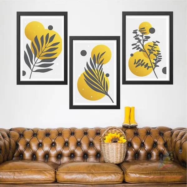 Black__Abstract_Hd_Print_Painting_Set_Of_3_With_Frame_|_For_Home,_Living_Room_Gallery_&_Office,_Black_Frame,_Size_-_13.50_X_19.50_Inch,_Sf416