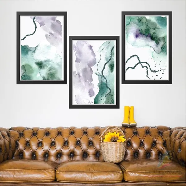 Black__Abstract_Hd_Print_Painting_Set_Of_3_With_Frame_|_For_Home,_Living_Room_Gallery_&_Office,_Black_Frame,_Size_-_13.50_X_19.50_Inch,_Sf421