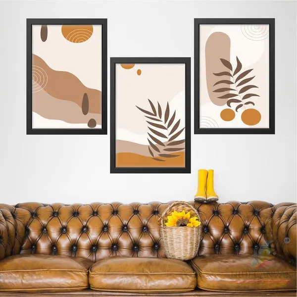 Black__Abstract_Hd_Print_Painting_Set_Of_3_With_Frame_|_For_Home,_Living_Room_Gallery_&_Office,_Black_Frame,_Size_-_13.50_X_19.50_Inch,_Sf424