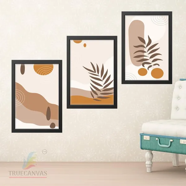 Black__Abstract_Hd_Print_Painting_Set_Of_3_With_Frame_|_For_Home,_Living_Room_Gallery_&_Office,_Black_Frame,_Size_-_13.50_X_19.50_Inch,_Sf424