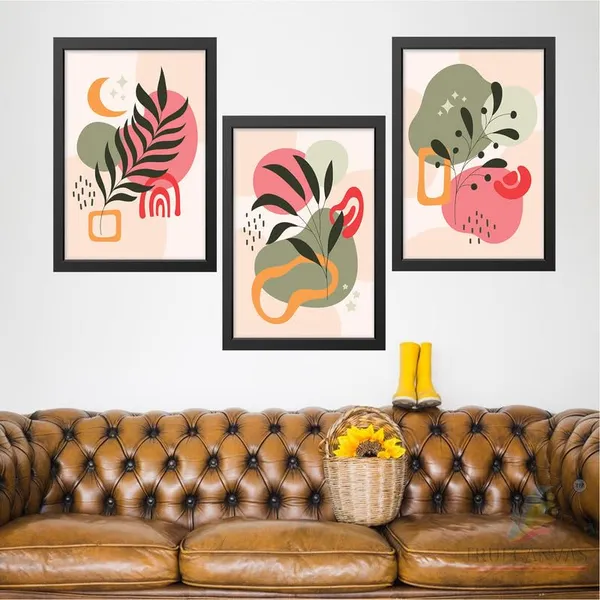 Black__Abstract_Hd_Print_Painting_Set_Of_3_With_Frame_|_For_Home,_Living_Room_Gallery_&_Office,_Black_Frame,_Size_-_13.50_X_19.50_Inch,_Sf429