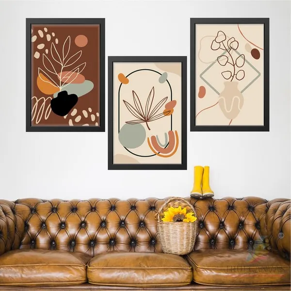 Black__Abstract_Hd_Print_Painting_Set_Of_3_With_Frame_|_For_Home,_Living_Room_Gallery_&_Office,_Black_Frame,_Size_-_13.50_X_19.50_Inch,_Sf431