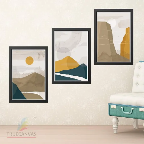 Black__Abstract_Hd_Print_Painting_Set_Of_3_With_Frame_|_For_Home,_Living_Room_Gallery_&_Office,_Black_Frame,_Size_-_13.50_X_19.50_Inch,_Sf435