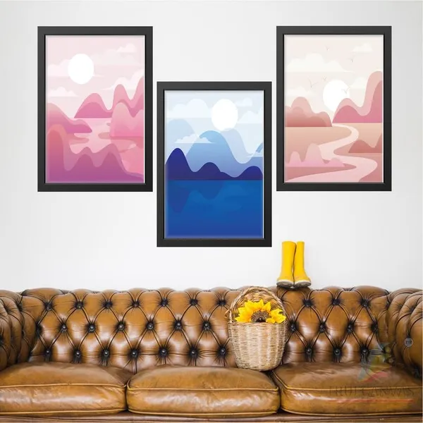 Black__Abstract_Hd_Print_Painting_Set_Of_3_With_Frame_|_For_Home,_Living_Room_Gallery_&_Office,_Black_Frame,_Size_-_13.50_X_19.50_Inch,_Sf436