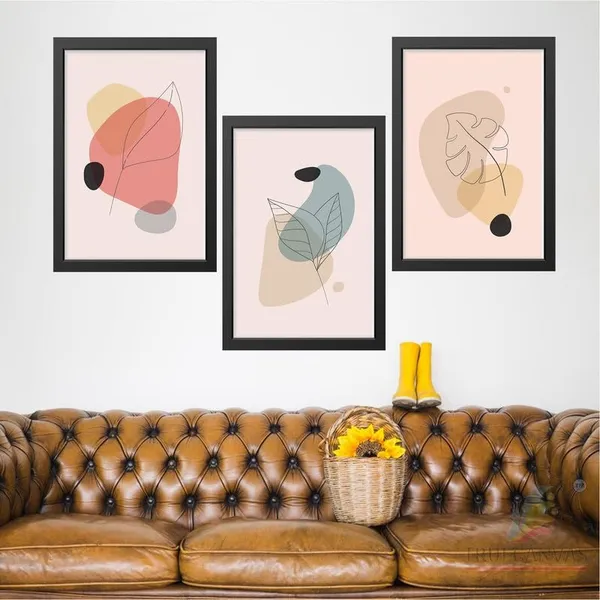 Black__Abstract_Hd_Print_Painting_Set_Of_3_With_Frame_|_For_Home,_Living_Room_Gallery_&_Office,_Black_Frame,_Size_-_13.50_X_19.50_Inch,_Sf437