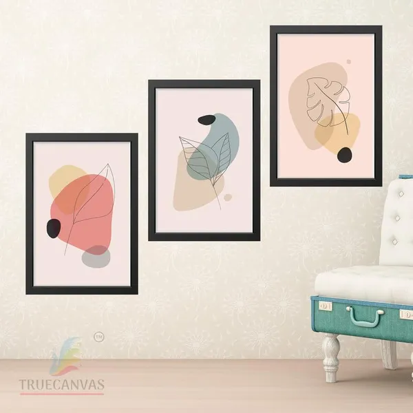 Black__Abstract_Hd_Print_Painting_Set_Of_3_With_Frame_|_For_Home,_Living_Room_Gallery_&_Office,_Black_Frame,_Size_-_13.50_X_19.50_Inch,_Sf437