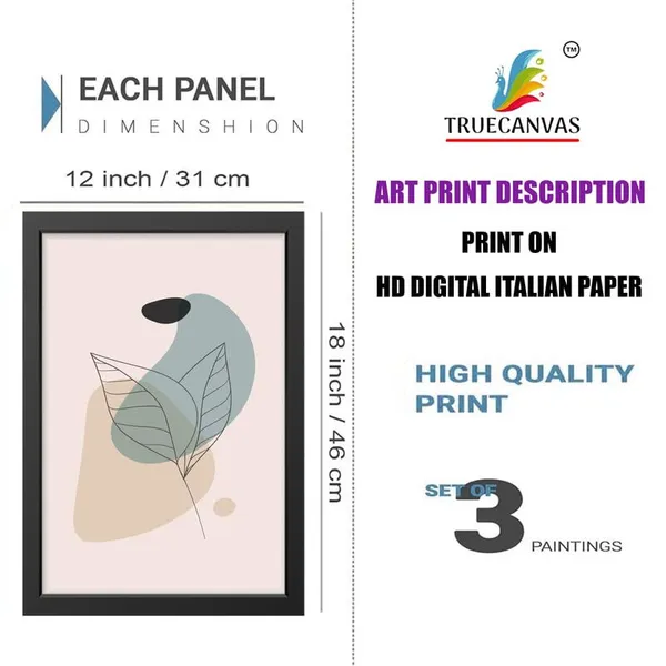 Black__Abstract_Hd_Print_Painting_Set_Of_3_With_Frame_|_For_Home,_Living_Room_Gallery_&_Office,_Black_Frame,_Size_-_13.50_X_19.50_Inch,_Sf437