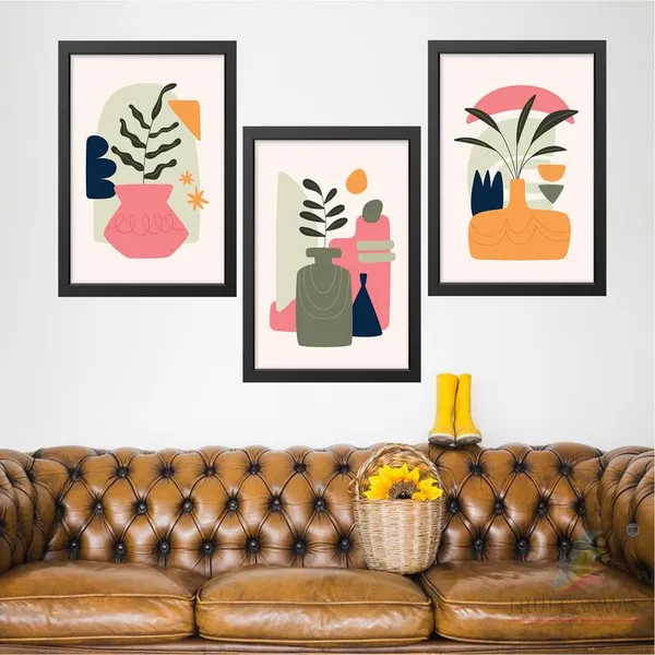 Black__Abstract_Hd_Print_Painting_Set_Of_3_With_Frame_|_For_Home,_Living_Room_Gallery_&_Office,_Black_Frame,_Size_-_13.50_X_19.50_Inch,_Sf438