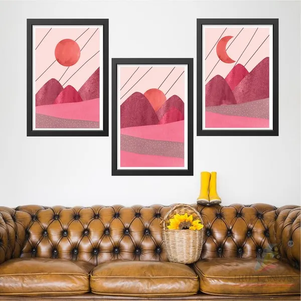 Multicolor_Abstract_Hd_Print_Painting_Set_Of_3_With_Frame_|_For_Home,_Living_Room_Gallery_&_Office,_Black_Frame,_Size_-_13.50_X_19.50_Inch,_Sf439