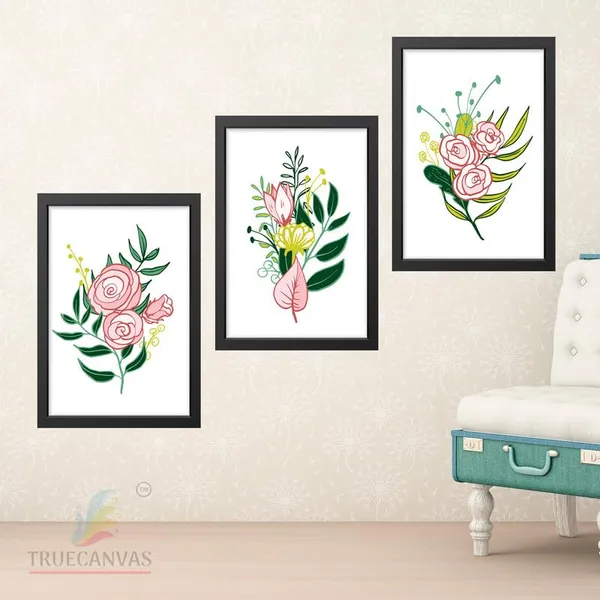 Multicolor_Abstract_Hd_Print_Painting_Set_Of_3_With_Frame_|_For_Home,_Living_Room_Gallery_&_Office,_Black_Frame,_Size_-_13.50_X_19.50_Inch,_Sf440