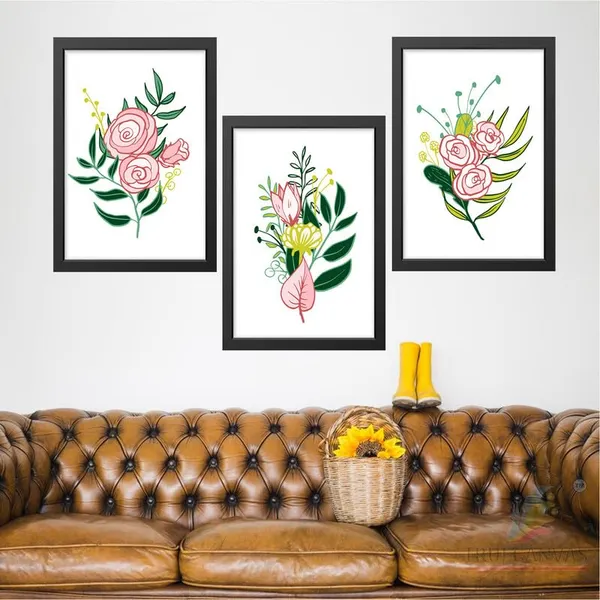 Multicolor_Abstract_Hd_Print_Painting_Set_Of_3_With_Frame_|_For_Home,_Living_Room_Gallery_&_Office,_Black_Frame,_Size_-_13.50_X_19.50_Inch,_Sf440