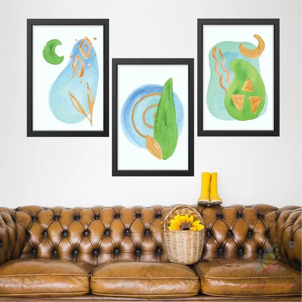 Black__Abstract_Hd_Print_Painting_Set_Of_3_With_Frame_|_For_Home,_Living_Room_Gallery_&_Office,_Black_Frame,_Size_-_13.50_X_19.50_Inch,_Sf441