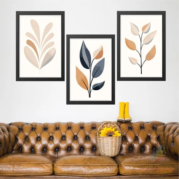 Black__Abstract_Hd_Print_Painting_Set_Of_3_With_Frame_|_For_Home,_Living_Room_Gallery_&_Office,_Black_Frame,_Size_-_13.50_X_19.50_Inch,_Sf444