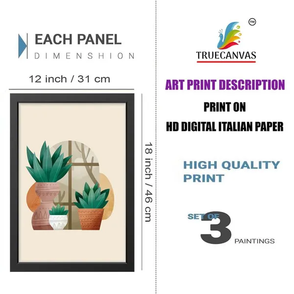 Black__Abstract_Hd_Print_Painting_Set_Of_3_With_Frame_|_For_Home,_Living_Room_Gallery_&_Office,_Black_Frame,_Size_-_13.50_X_19.50_Inch,_Sf447