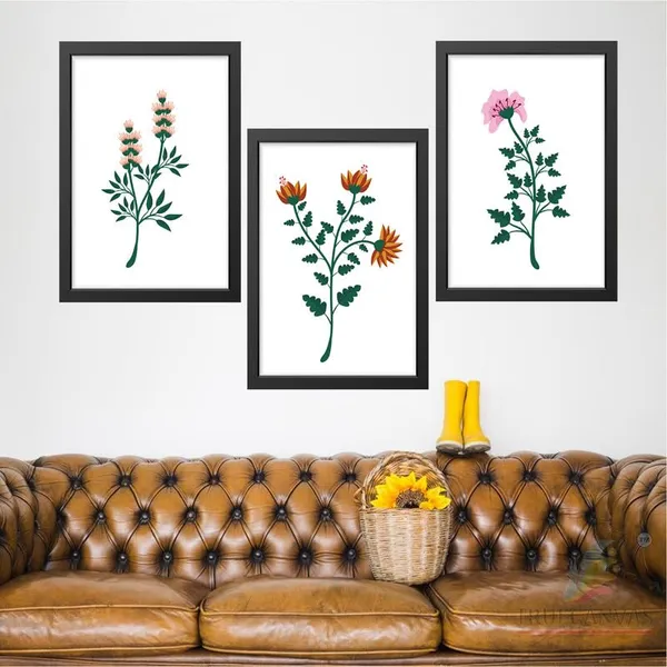 Black__Abstract_Hd_Print_Painting_Set_Of_3_With_Frame_|_For_Home,_Living_Room_Gallery_&_Office,_Black_Frame,_Size_-_13.50_X_19.50_Inch,_Sf448