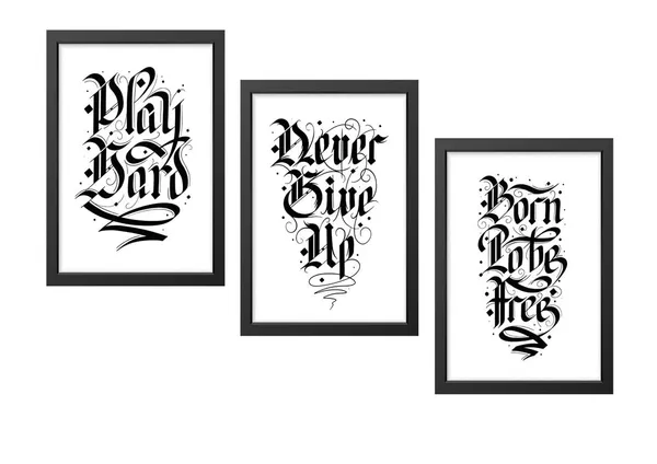 Black__Abstract_Hd_Print_Painting_Set_Of_3_With_Frame_|_For_Home,_Living_Room_Gallery_&_Office,_Black_Frame,_Size_-_13.50_X_19.50_Inch,_Sf452