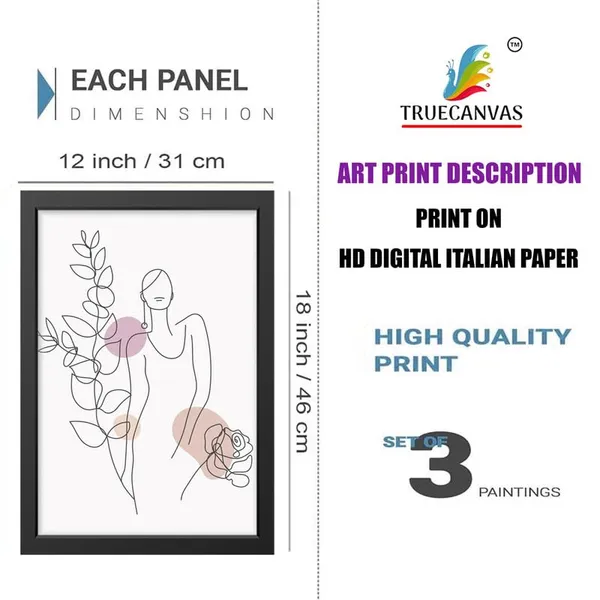 Black__Abstract_Hd_Print_Painting_Set_Of_3_With_Frame_|_For_Home,_Living_Room_Gallery_&_Office,_Black_Frame,_Size_-_13.50_X_19.50_Inch,_Sf454